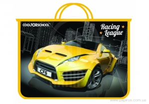 Портфель пластиковый на молнии "Beauty" COOLFORSCHOOL CF30001