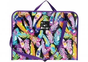 Портфель пластиковый на молнии "Boho", А3 COOLFORSCHOOL CF30003-03