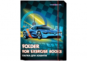 Папка для зошитів "CFS", В5, на гумках, ламінований картон COOLFORSCHOOL CF32006-02