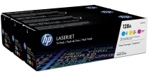 Картридж HP 128A CLJ CP1525/CM1415 (CE321A,CE322A, CE323A) CYM (3*1300 стор) Тройная упаковка CF371AM