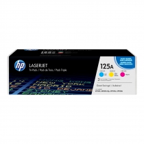 Картридж HP 125A CLJ CP1215/CP1515 (CB541A, CB542A, CB543A) CYM (3*1400 стр) Тройная упаковка CF373AM