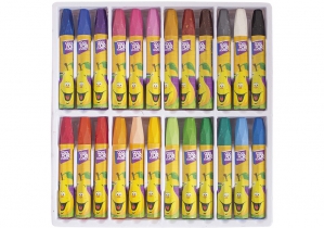 Мел масляная Fresh Ideas, 24 цвета COOLFORSCHOOL CF60709