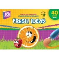 Альбом для малювання на пружині "COLORFUL", 40аркушів, 100г/м2 COOLFORSCHOOL CF60904-02