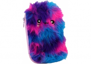 Пенал на 1 отделение с плюшем и аппликацией COOLFORSCHOOL CF6514-pink CF6549-blue