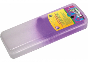 Пенал пластиковий із застібкою (бузковий тримач), 8011 COOLFORSCHOOL CF85579