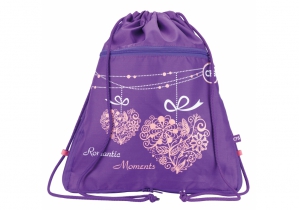 Сумка для обуви на два отделения с расширением "Romantic Moments" COOLFORSCHOOL CF85729