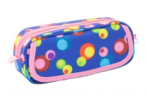 Пенал м'який "Vivid", овальний COOLFORSCHOOL CF86630