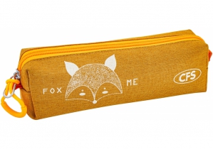 Пенал прямокутний на 1 відділення Foxy COOLFORSCHOOL CF87122