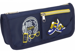 Пенал на 1 відділення з кишенею на блискавці COOLFORSCHOOL CF87153