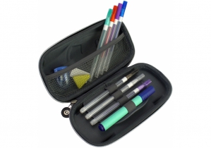 Пенал з тисненням на 1 відділення з відворотами COOLFORSCHOOL CF87291
