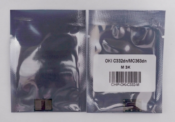 Чіп для картриджа OKI 46508734 для c332/mc363 Magenta 3k CHIP-OKI-C332-M