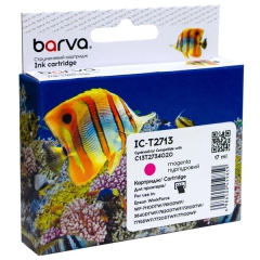 Картридж сумісний Epson 27XL/T2713 (C13T27134020) 1100 арк, пурпуровий Barva (IC-T2713) CI-BAR-EPS-T2713-M