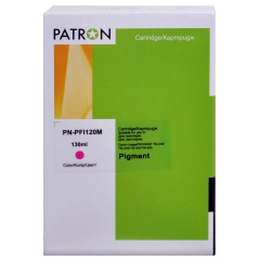 Картридж сумісний Canon pfi-120m (2887c001aa) 130 мл, пурпуровий Patron (pn-pfi120m) CI-CAN-PFI-120M-PN
