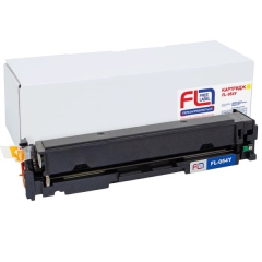 Картридж сумісний Canon 054 жовтий Free Label (FL-054Y) CT-CAN-054-Y-FL