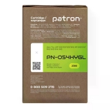 Картридж совместимый Canon 054H Green Label, желтый Patron (PN-054HYGL) CT-CAN-054H-Y-PN-GL