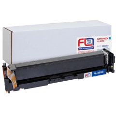 Картридж совместимый Canon 055 голубой Free Label (FL-055C) CT-CAN-055-C-FL