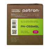 Картридж совместимый Canon 055 пурпурный Green Label Patron (PN-055MGL) CT-CAN-055-M-PN-GL