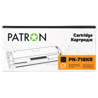 Картридж Canon 718 (pn-718kr) Black Patron extra CT-CAN-718-B-PN-R