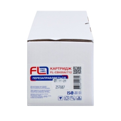 Картридж совместимый HP 35a (cb435a)/Canon 712 free label (fl-cb435a/712) CT-HP-CB435A-FL