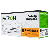 Тонер-картридж HP lj ce310a (pn-126akr) Black Patron extra CT-HP-CE310A-B-PN-R