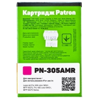 Картридж HP clj ce413a (pn-305amr) Magenta Patron extra CT-HP-CE413A-M-PN-R
