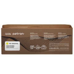 Тонер-картридж сумісний HP 130a (cf352a) green label, жовтий Patron (pn-130aygl) CT-HP-CF352A-Y-PN-GL