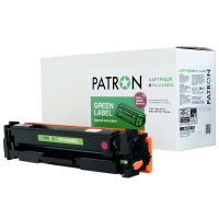 Картридж HP clj cf413a (pn-410amgl) Magenta Patron green label CT-HP-CF413A-M-PN-GL