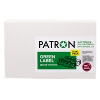 Картридж HP lj q2612a/Canon 703 (pn-12a/703dgl) dual pack Patron green label CT-HP-Q2612AD-PN-GL