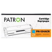 Картридж HP clj q6001a (pn-124acr) Cyan Patron extra CT-HP-Q6001A-C-PN-R