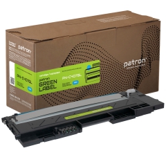Тонер-картридж сумісний Samsung clt-c407s блакитний green label Patron (pn-c407gl) CT-SAM-CLT-C407SPNGL