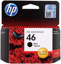 Картридж HP No.46 ultra Ink Advantage Black CZ637AE