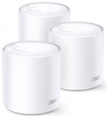 Маршрутизатор TP-LINK DECO X20 3PK AX1800 1xGE LAN 1xGE WAN MU-MIMO OFDMA MESH DECO-X20-3-PACK