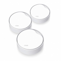 Маршрутизатор TP-LINK DECO X50 PoE 3PK AX3000 1xGE LAN/WAN 1x2,5GE LAN/WAN MU-MIMO OFDMA MESH DECO-X50-POE-3-PACK