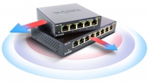 Коммутатор D-Link DGS-105/E 5xGE, Неуправлямый