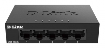 Коммутатор D-Link DGS-105GL/E 5xGE, Неуправлямый