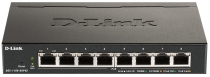 Коммутатор D-Link DGS-1100-08PV2 8xGE PoE 64Вт, EasySmart