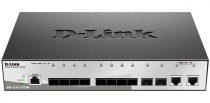 Коммутатор D-Link DGS-1210-12TS/ME 10xSFP, 2xGE
