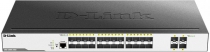 Коммутатор D-Link DGS-3000-28XS 24xSFP, 4xSFP+, L2