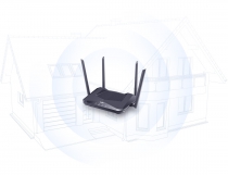 Маршрутизатор D-Link DIR-X1530 AX1500 3xGE LAN, 1xGE WAN DIR-X1530/EE