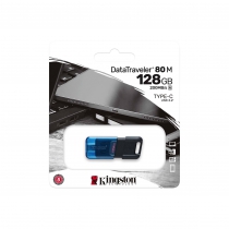 Накопичувач Kingston  128GB USB 3.2 Type-C Gen 1 DT80 M DT80M/128GB