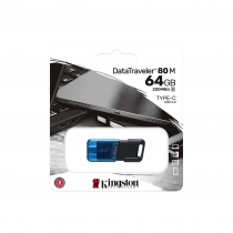 Накопитель Kingston 64GB USB 3.2 Type-C Gen 1 DT80 M DT80M/64GB
