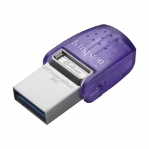 Накопитель Kingston   64GB USB 3.2 Type-A + Type-C DT microDuo 3C R200MB/s DTDUO3CG3/64GB
