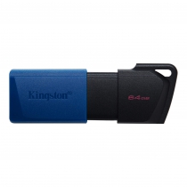 Накопитель Kingston   64GB USB 3.2 Type-A Gen1 DT Exodia M Black Blue DTXM/64GB