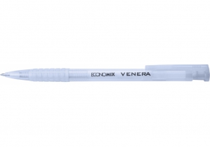 Ручка шариковая автомат. ECONOMIX VENERA 0,5 мм. Корпус ассорти, пишет синим E10105-25