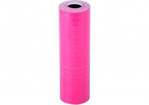 Этикетки-ценники 21х12 мм Economix, 1000 шт/рул., Розовые ECONOMIX E21301-09
