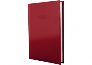 Щоденник датований, FLASH, червоний, А5 ECONOMIX E21606-03