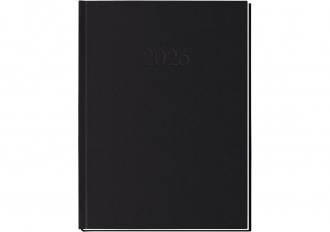 Дневник датированный, КЛЕТКА, черный, А5 ECONOMIX E21609-01