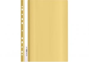 Папка-швидкозшивач А4 Economix Light з перфорацією, жовта E38504-05