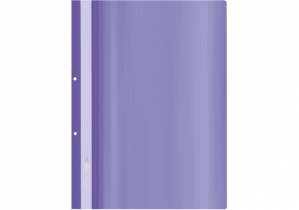 Папка-швидкозшивач А4 Economix Light з перфорацією, 140/100, фіолетова E38505-12