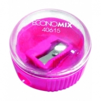 Чинка пластикова з контейнером на 1 лезо ECONOMIX E40615